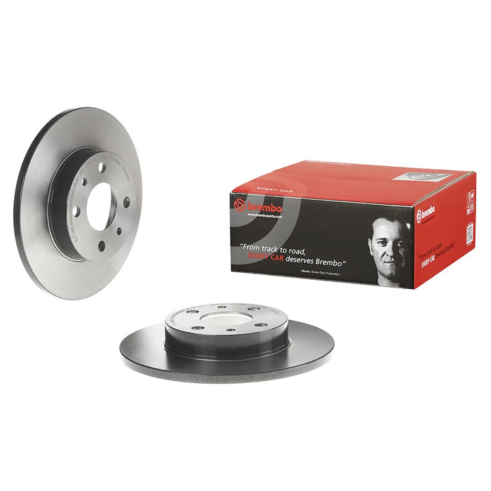 Brembo OE Rear Brake Discs (Pair) for Abarth 500/595/695 - 240mm