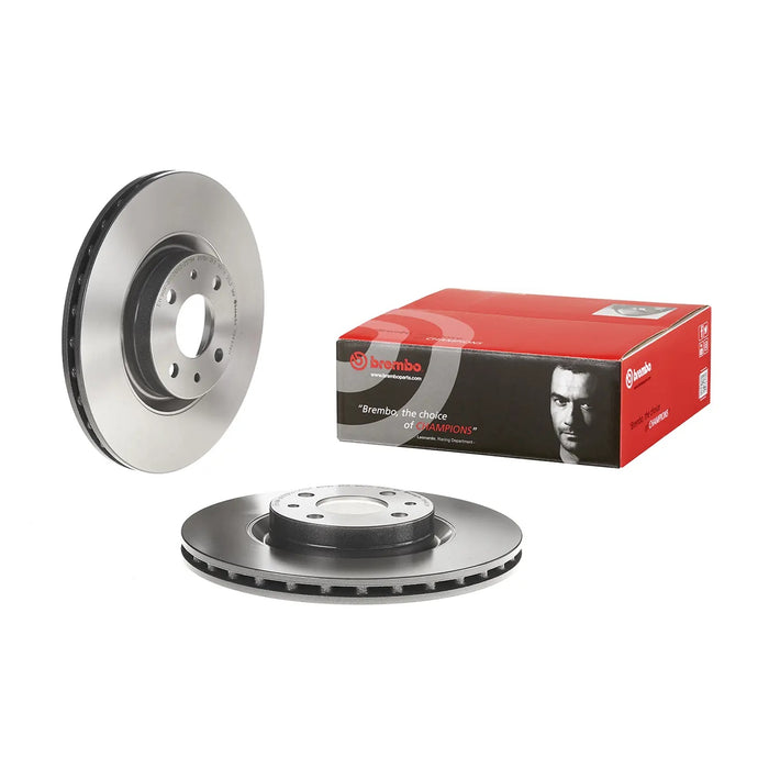 Brembo OE Front Brake Discs (Pair) for Abarth 500/595/695 - 284mm