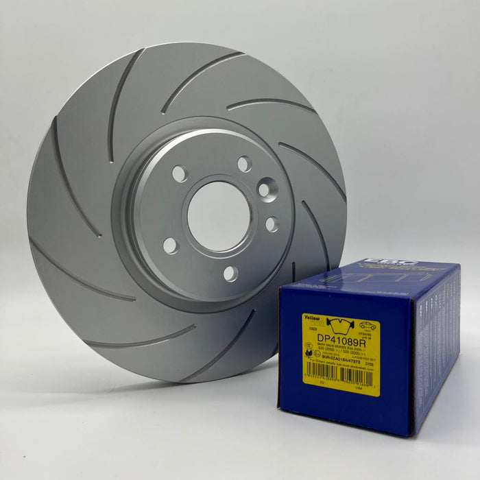 Stage 2 Front & Rear Brake Package for Audi S3 8V - PowerBrakes