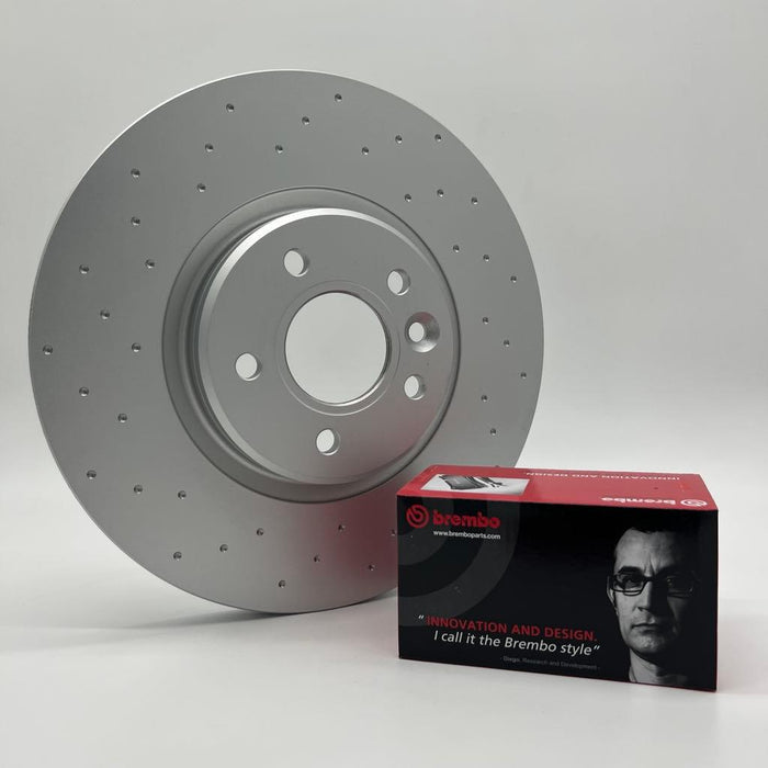 Stage 1 Front & Rear Brake Package for Volkswagen Golf MK7 & MK7.5 R - PowerBrakes