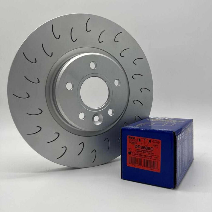 Stage 2 Front & Rear Brake Package for Volkswagen Golf MK7 & MK7.5 R - PowerBrakes