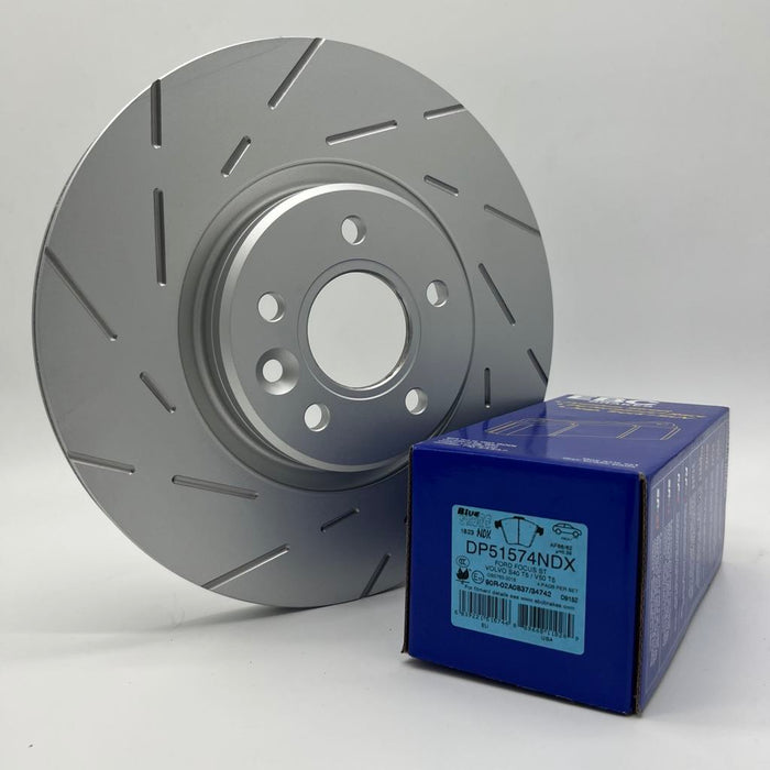 Stage 2 Front & Rear Brake Package for Volkswagen Golf MK7 & MK7.5 R - PowerBrakes