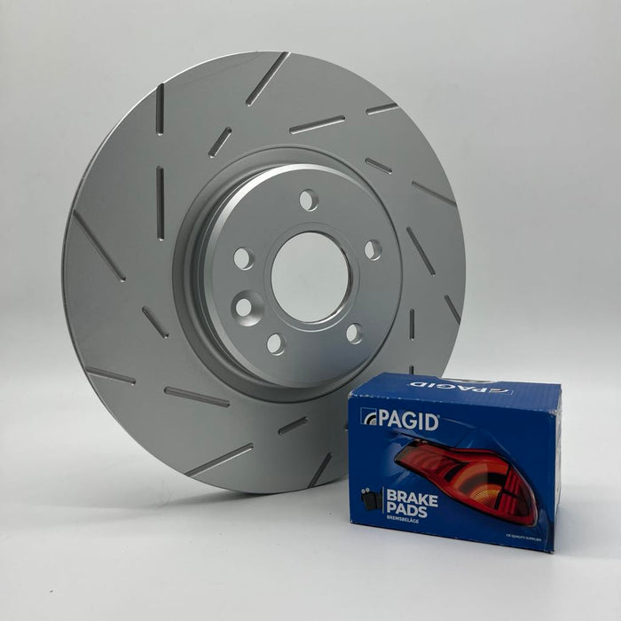 Stage 1 Front & Rear Brake Package for Audi S3 8V - PowerBrakes