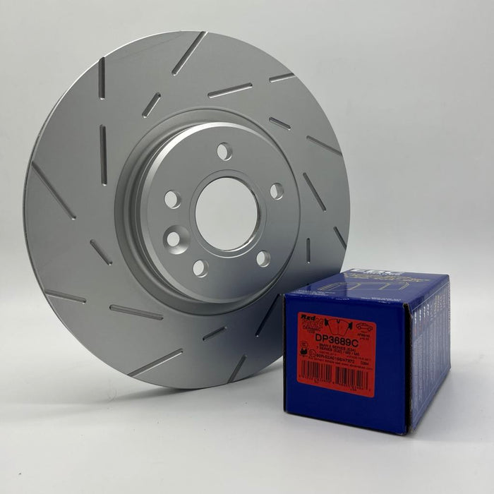 Stage 2 Front & Rear Brake Package for Audi S3 8V - PowerBrakes