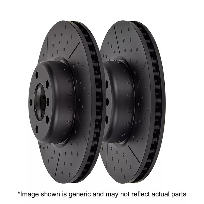 EBC GD Dimpled & Grooved Front Brake Discs (Pair) for BMW F20/F21 M135i & M140i - 340mm