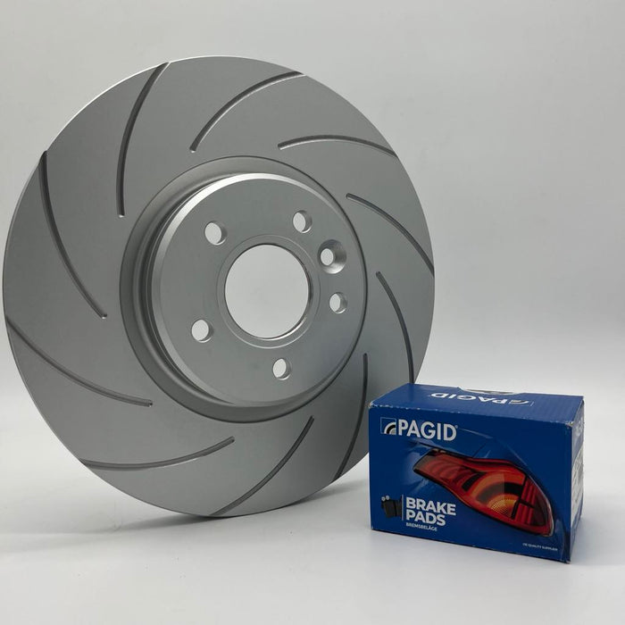 Stage 1 Front & Rear Brake Package for Audi S3 8V - PowerBrakes