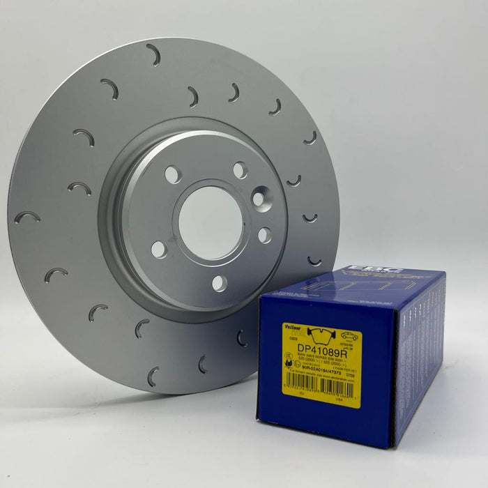 Stage 2 Front & Rear Brake Package for Audi S3 8V - PowerBrakes