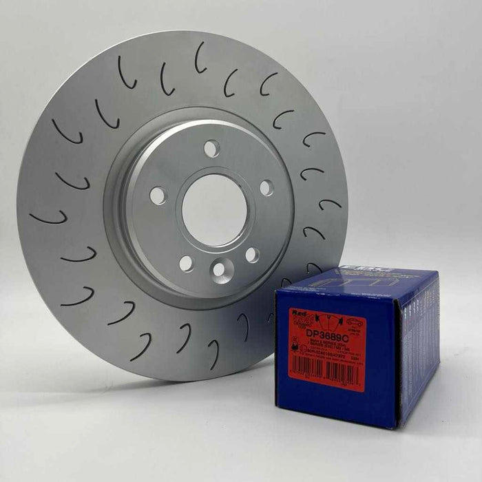 Stage 2 Front & Rear Brake Package for Audi S3 8V - PowerBrakes