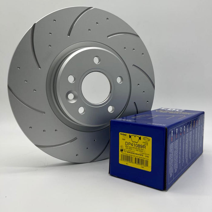 Stage 2 Front & Rear Brake Package for Audi S3 8V - PowerBrakes