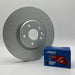 Stage 1 Front & Rear Brake Package for Audi S3 8V - PowerBrakes