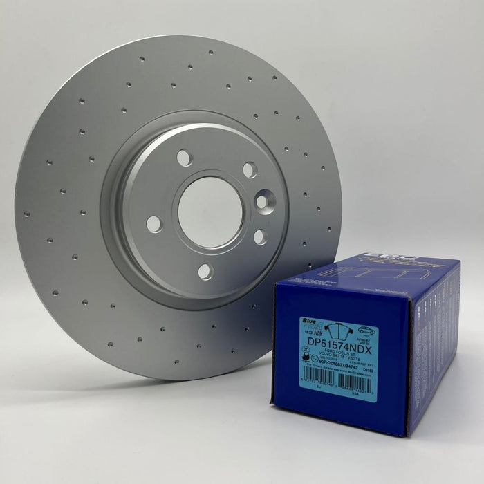 Stage 2 Front & Rear Brake Package for Audi S3 8V - PowerBrakes