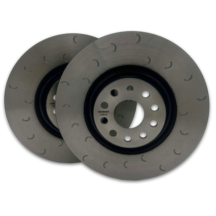 PBD Rear Brake Discs (Pair) for Volkswagen Golf MK7 & MK7.5 GTI - 300mm