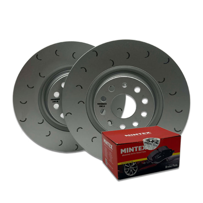 Stage 1 Front & Rear Brake Package for Ford Focus MK3 ST 250