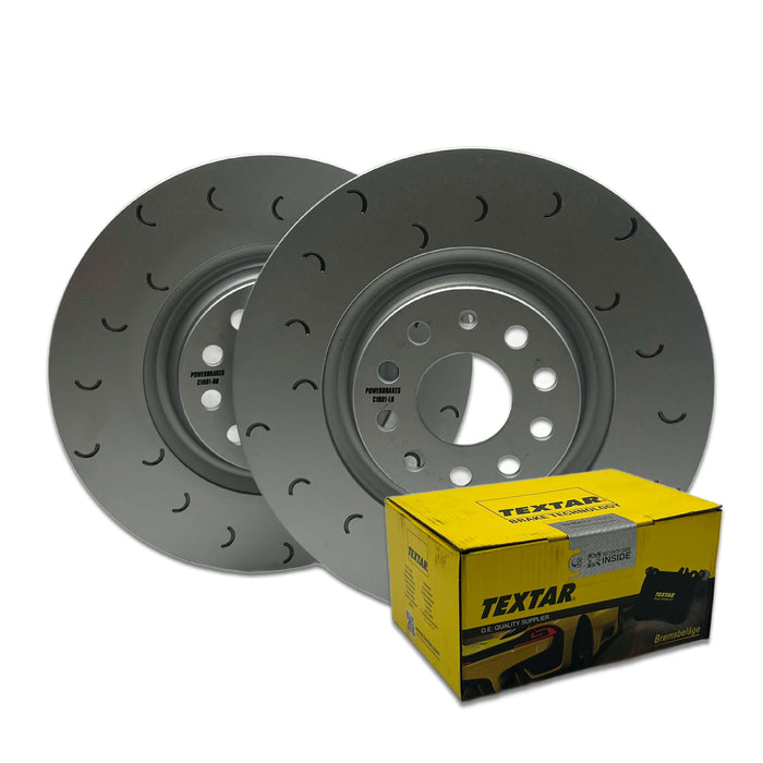 Stage 1 Front & Rear Brake Package for Ford Focus MK3 ST 250