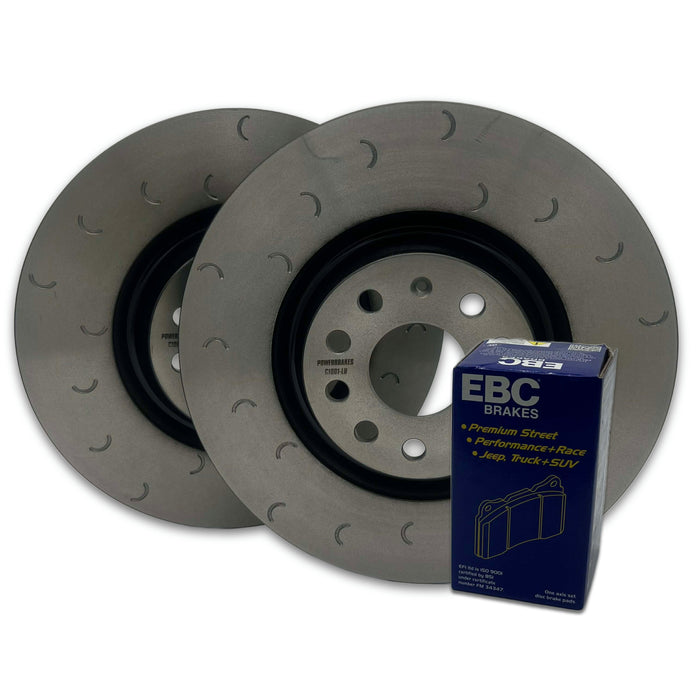 Stage 2 Front & Rear Brake Package for Audi S3 8V