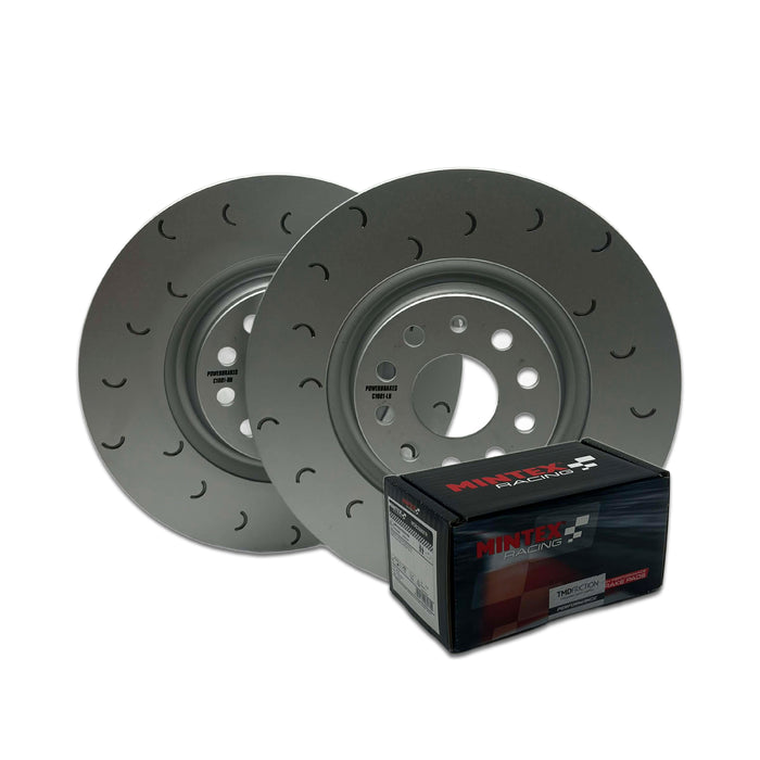 Stage 2 Front & Rear Brake Package for Audi S3 8V