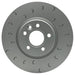 PowerBrakes PBD Brake Discs - C Hook with a Silver coating