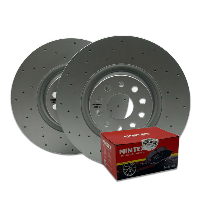 Stage 1 Front & Rear Brake Package for Ford Focus MK3 ST 250