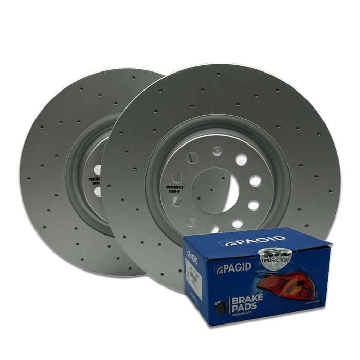 Stage 1 Front & Rear Brake Package for Ford Focus MK3 ST 250