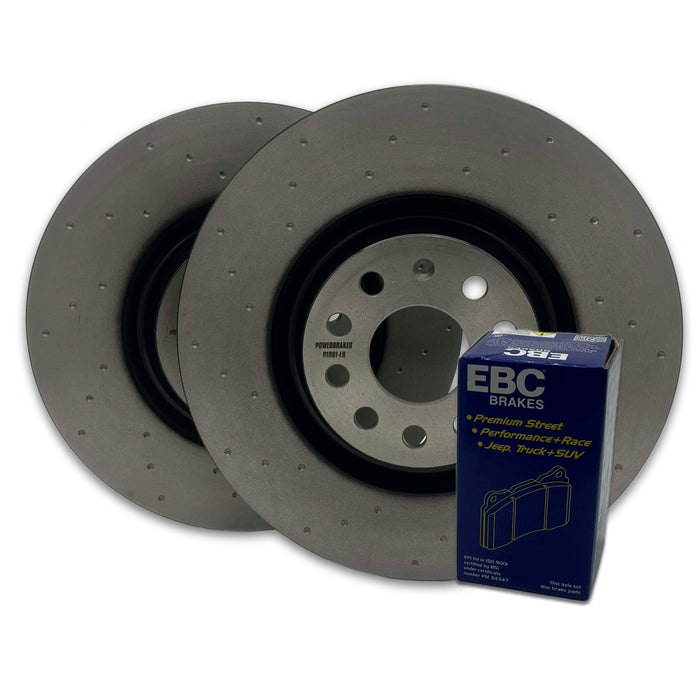 Stage 2 Front & Rear Brake Package for Audi S3 8V