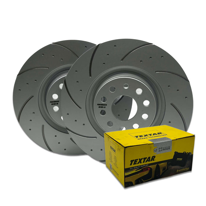 Stage 1 Front & Rear Brake Package for Ford Focus MK3 ST 250