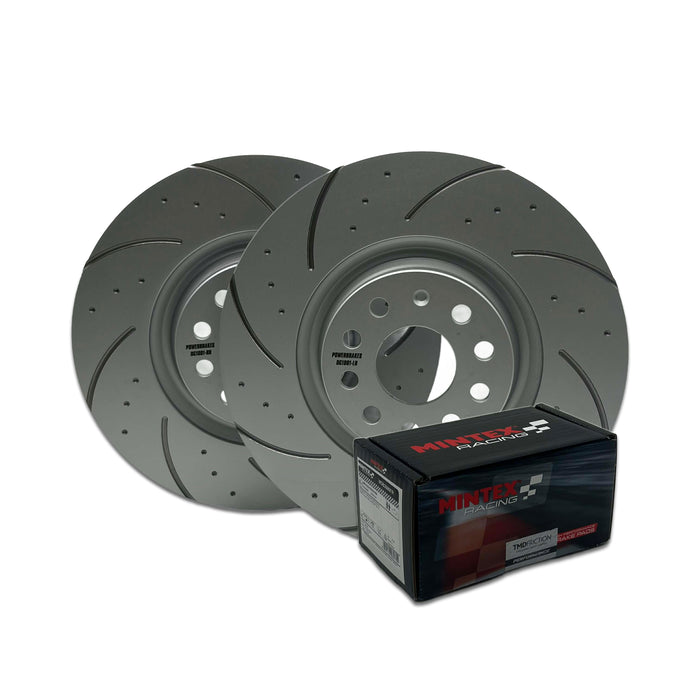 Stage 2 Front & Rear Brake Package for Audi S3 8V