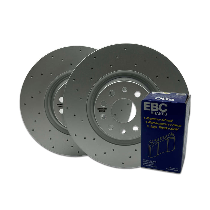 Stage 2 Front & Rear Brake Package for Audi S3 8V