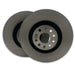 PowerBrakes PBD Brake Discs - Dimpled with a Black coating