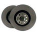PowerBrakes PBD Brake Discs - Dimpled with a Black coating