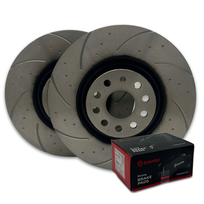 Stage 1 Front & Rear Brake Package for Audi S3 8V