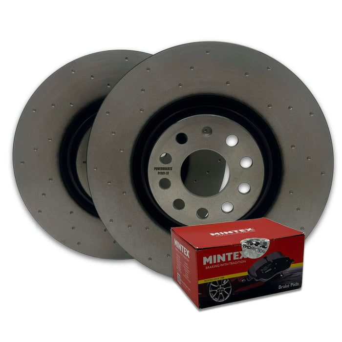 Stage 1 Front & Rear Brake Package for Ford Focus MK3 ST 250