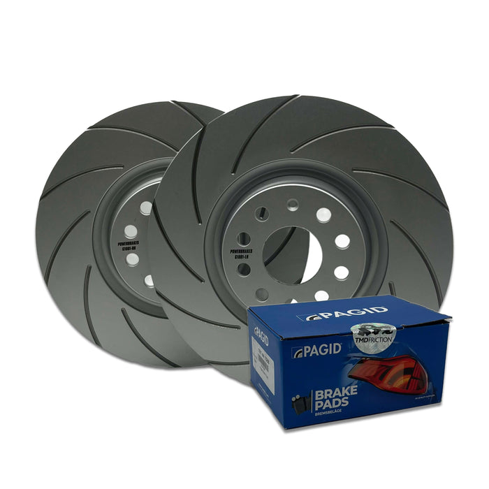 Stage 1 Front & Rear Brake Package for Ford Focus MK3 ST 250