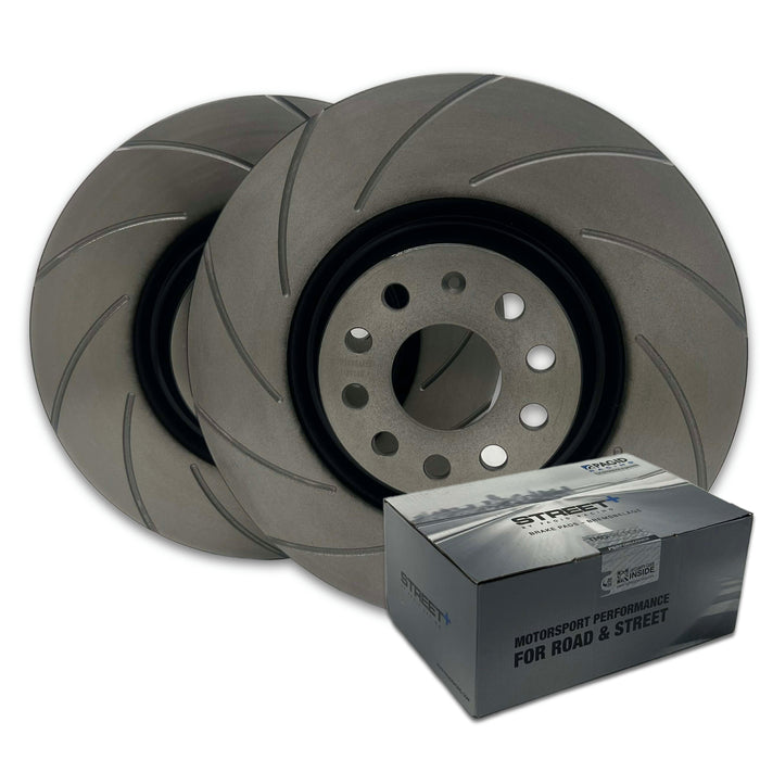 Stage 2 Front & Rear Brake Package for Audi S3 8V