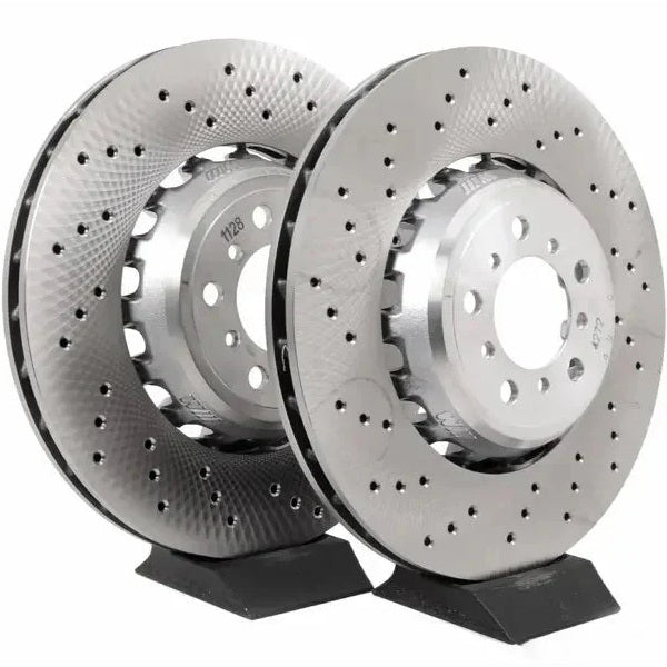 Genuine BMW Rear Brake Discs (Pair) for BMW F87 M2 - 370mm