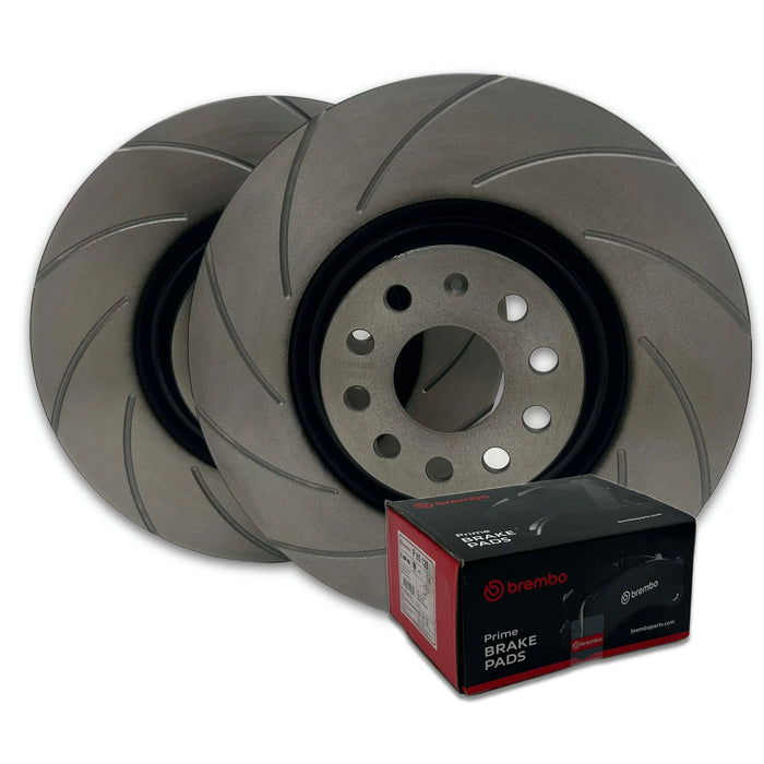 Stage 1 Front & Rear Brake Package for Ford Focus MK3 ST 250