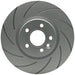 PowerBrakes PBD Brake Discs - Grooved with a Silver coating