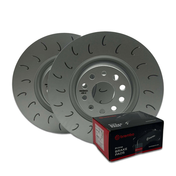 Stage 1 Front & Rear Brake Package for Ford Focus MK3 ST 250