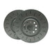 PowerBrakes PBD Brake Discs - J Hook with a Silver coating
