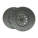 PowerBrakes PBD Brake Discs - J Hook with a Silver coating