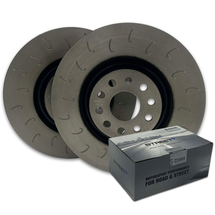 Stage 2 Front & Rear Brake Package for Audi S3 8V
