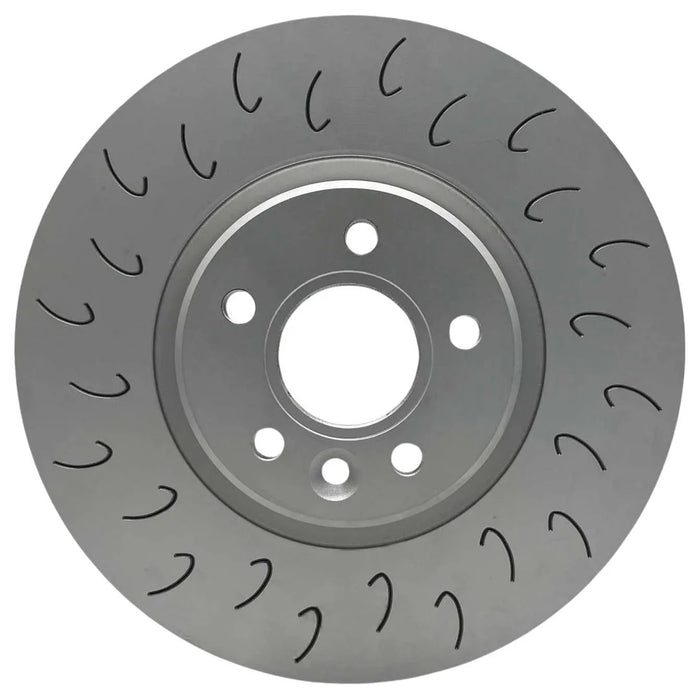 PowerBrakes PBD Brake Discs - J Hook with a Silver coating