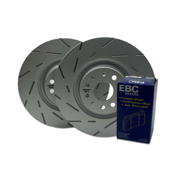 Stage 2 Front & Rear Brake Package for Audi S3 8V