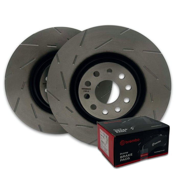 Stage 1 Front & Rear Brake Package for Ford Focus MK3 ST 250