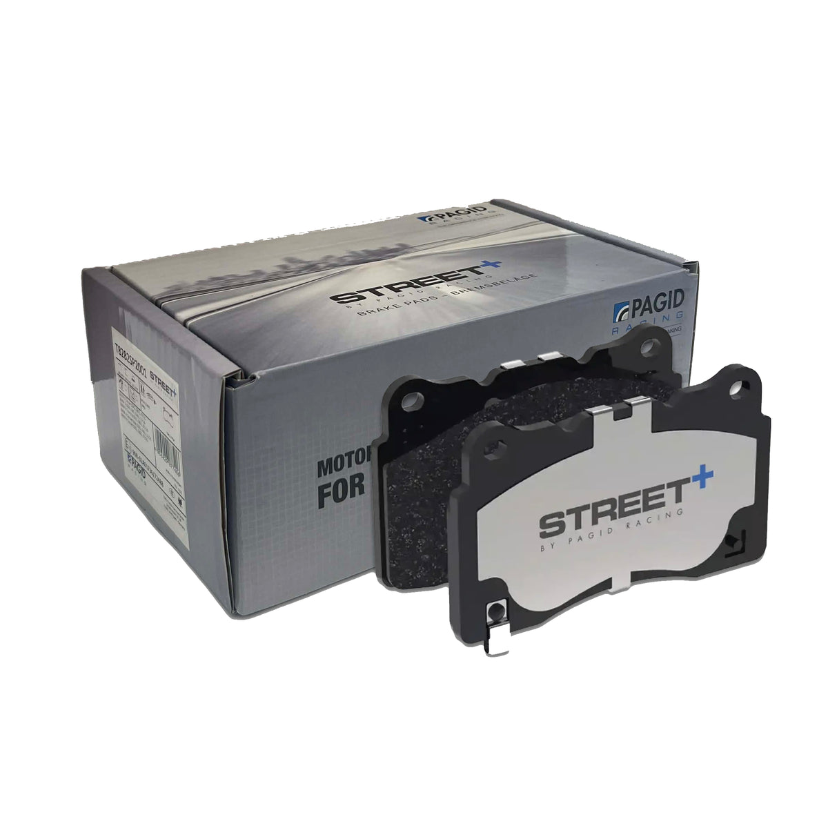 Pagid STREET+ Rear Brake Pads Set for Nissan R35 GTR DBA — PowerBrakes