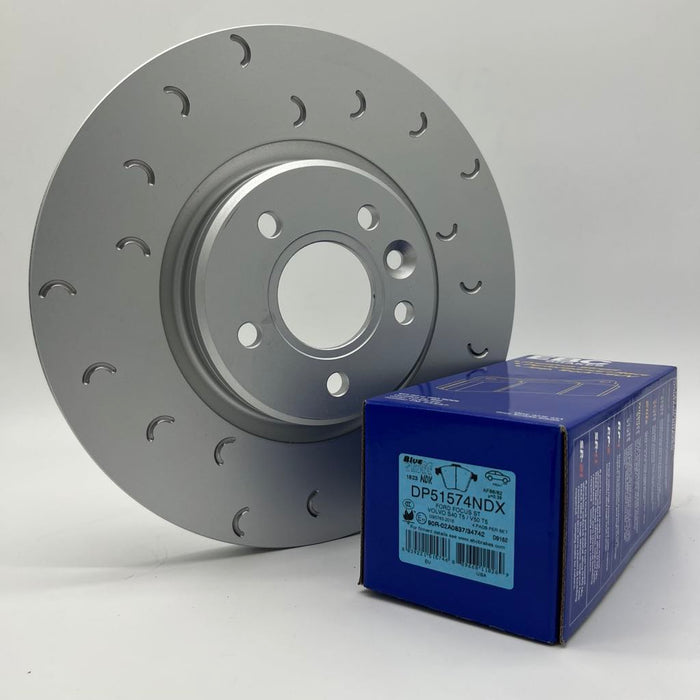 Stage 2 Front & Rear Brake Package for Audi S3 8V - PowerBrakes