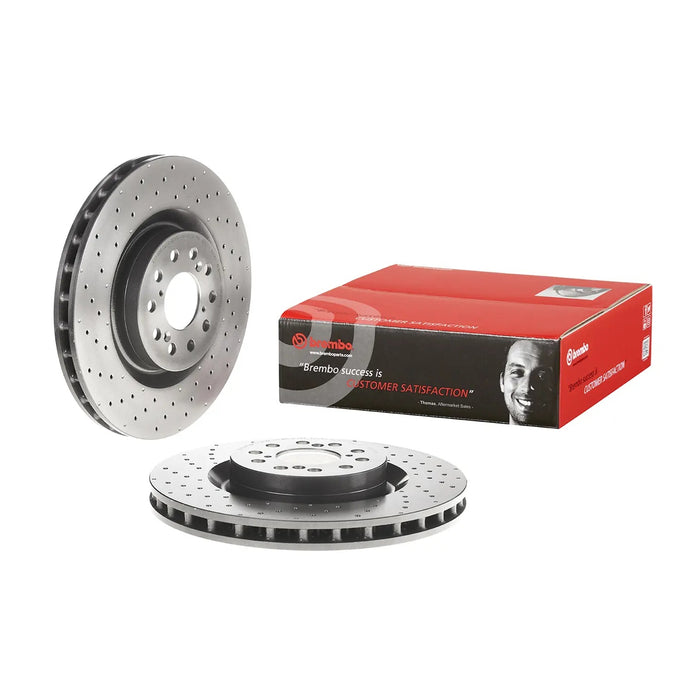 Brembo OE Front Brake Discs (Pair) for Honda Civic FK8 Type R - 350mm