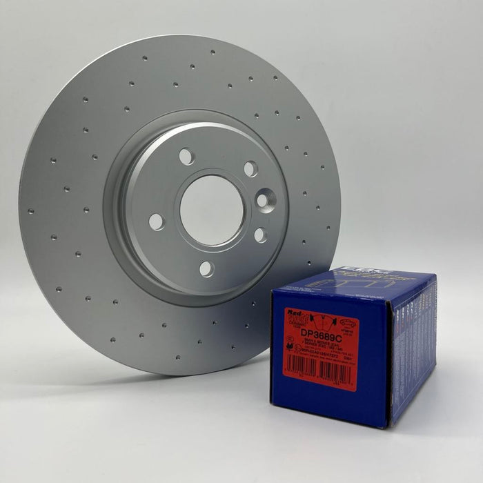 Stage 2 Front & Rear Brake Package for Audi S3 8V - PowerBrakes