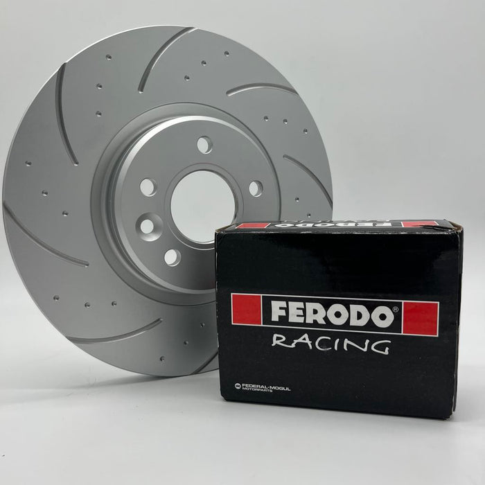 Stage 3 Front & Rear Brake Package for Audi S3 8V - PowerBrakes